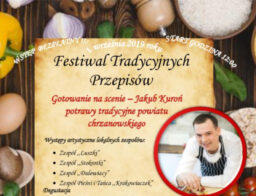 Festiwal Tradycyjnych Przepisów – 1 września 2019 roku START godzina 12:00 ZAPRASZAMY!!!