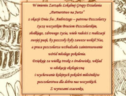 Wszystkim Braciom Pszczelarskim, słodkiego i zdrowego życia…