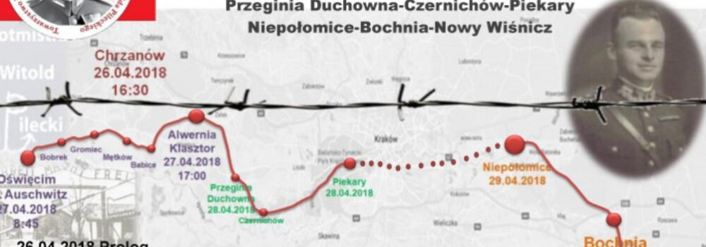 IV RAJD KONNY trasą ucieczki rtm.Witolda Pileckiego z KL. Auschwitz